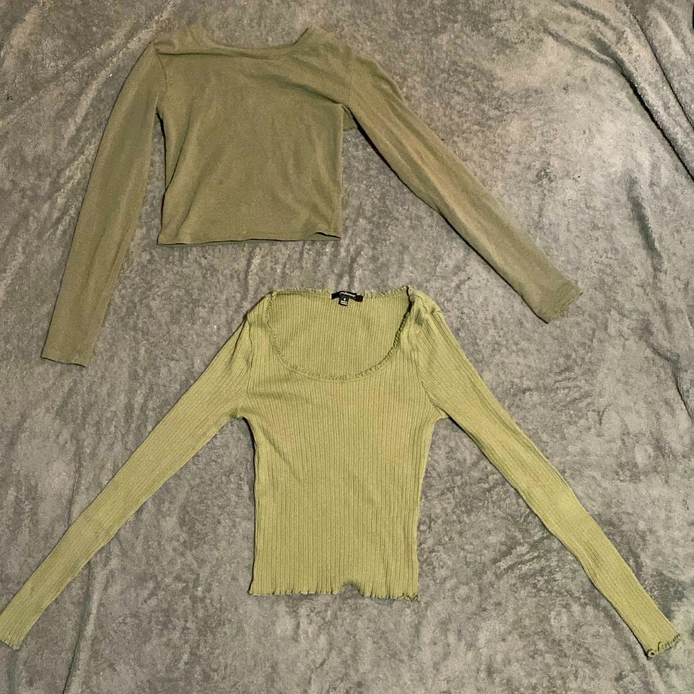 2 piece crop tops